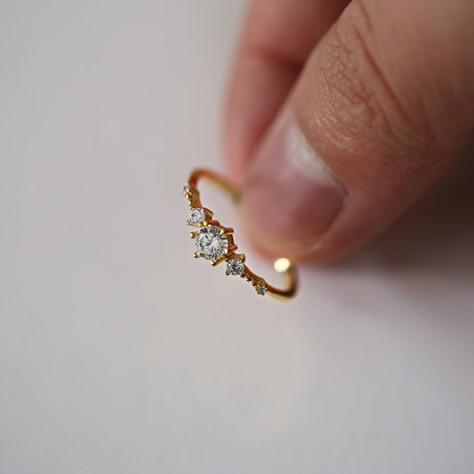 Simple And Creative Diamond Ring For Women